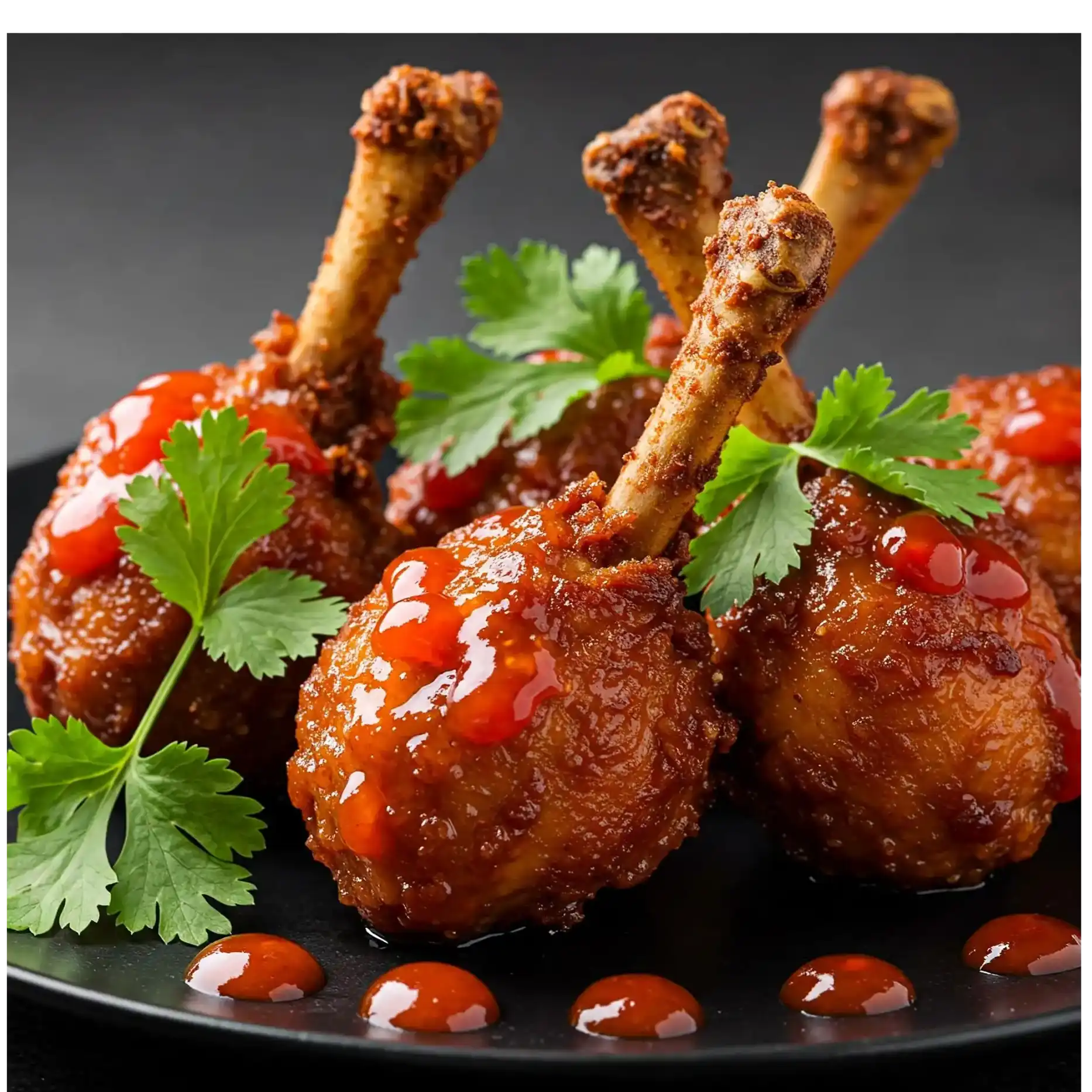 Chicken Lollipop at Athidi Indian